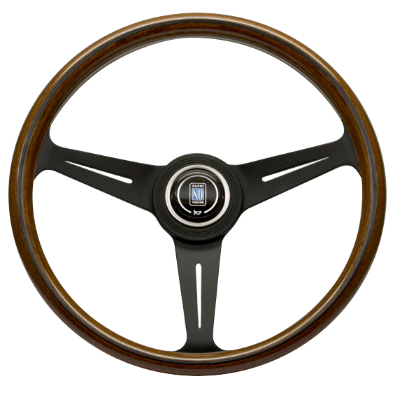 パーツ Nardi Classic Wood Evasive Motorsports: Nardi Classic - 360mm (Wood / Black Spoke)