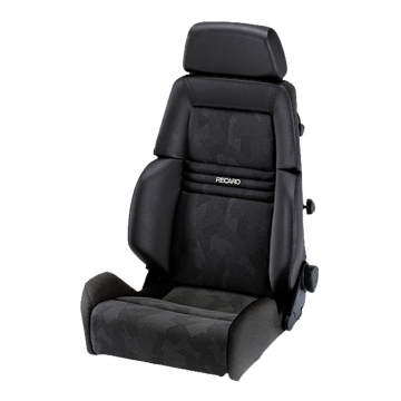 Recaro Expert L Seat - Ambla Leather Black / Artista Black