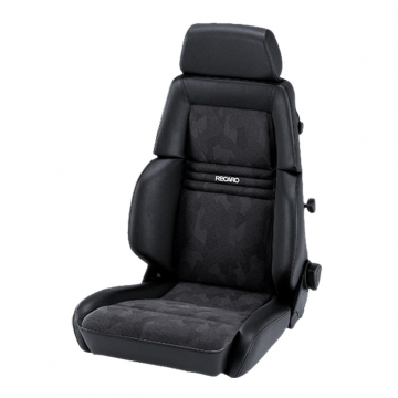 Recaro Expert M Seat - Ambla Leather Black / Artista Black