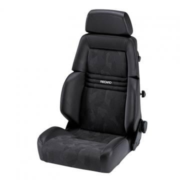 Recaro Expert S Seat - Ambla Leather Black / Artista Black