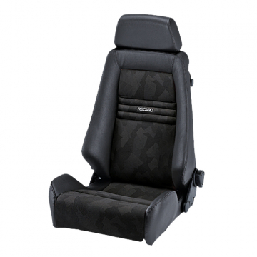 Recaro Specialist L Seat - Ambla Leather Black / Artista Black