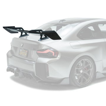ADRO Prepreg Carbon Fiber AT-R3 Swan Neck Wing (V2) - BMW G87 M2 2023+ / G42 M240i 2022+