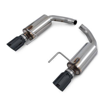 AWE Touring Edition Axleback Exhaust (4" Diamond Black Tips) - Ford Mustang S550 EcoBoost 2.3L 15-23