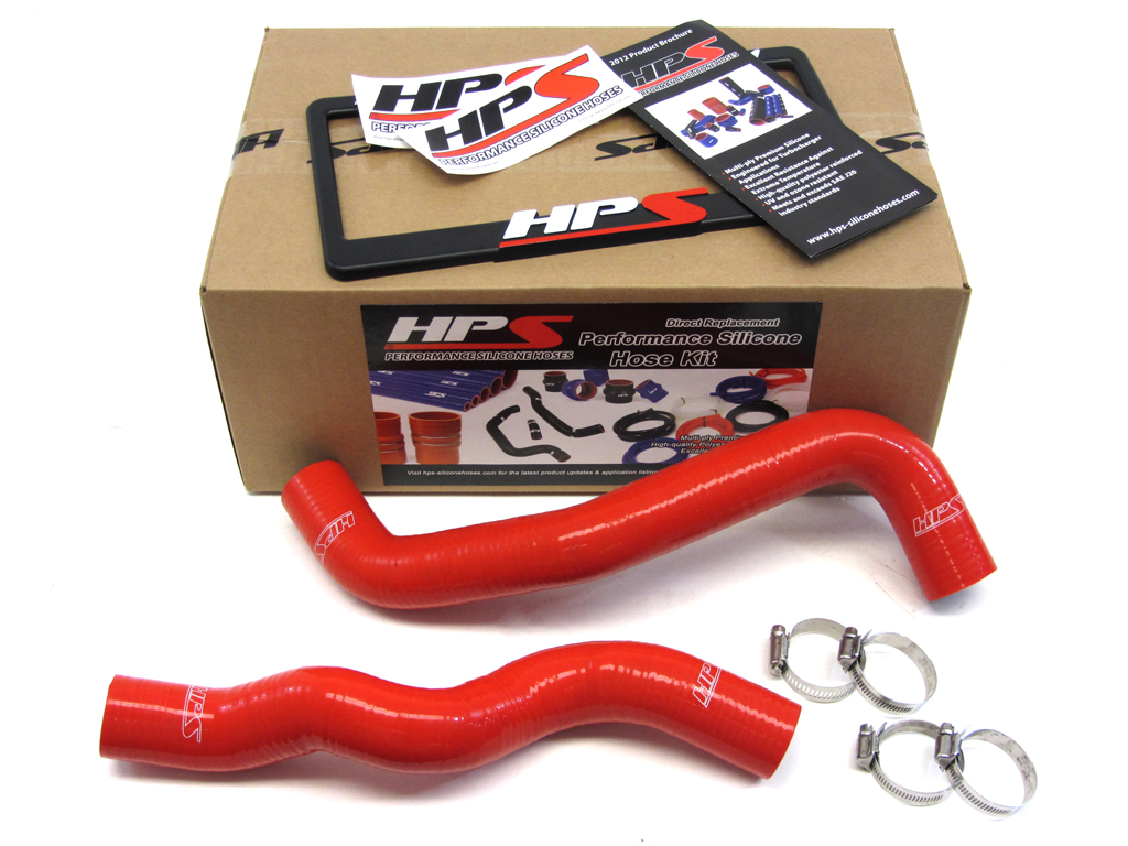 Evasive Motorsports HPS Radiator Hose (Red) Infiniti G37 0813