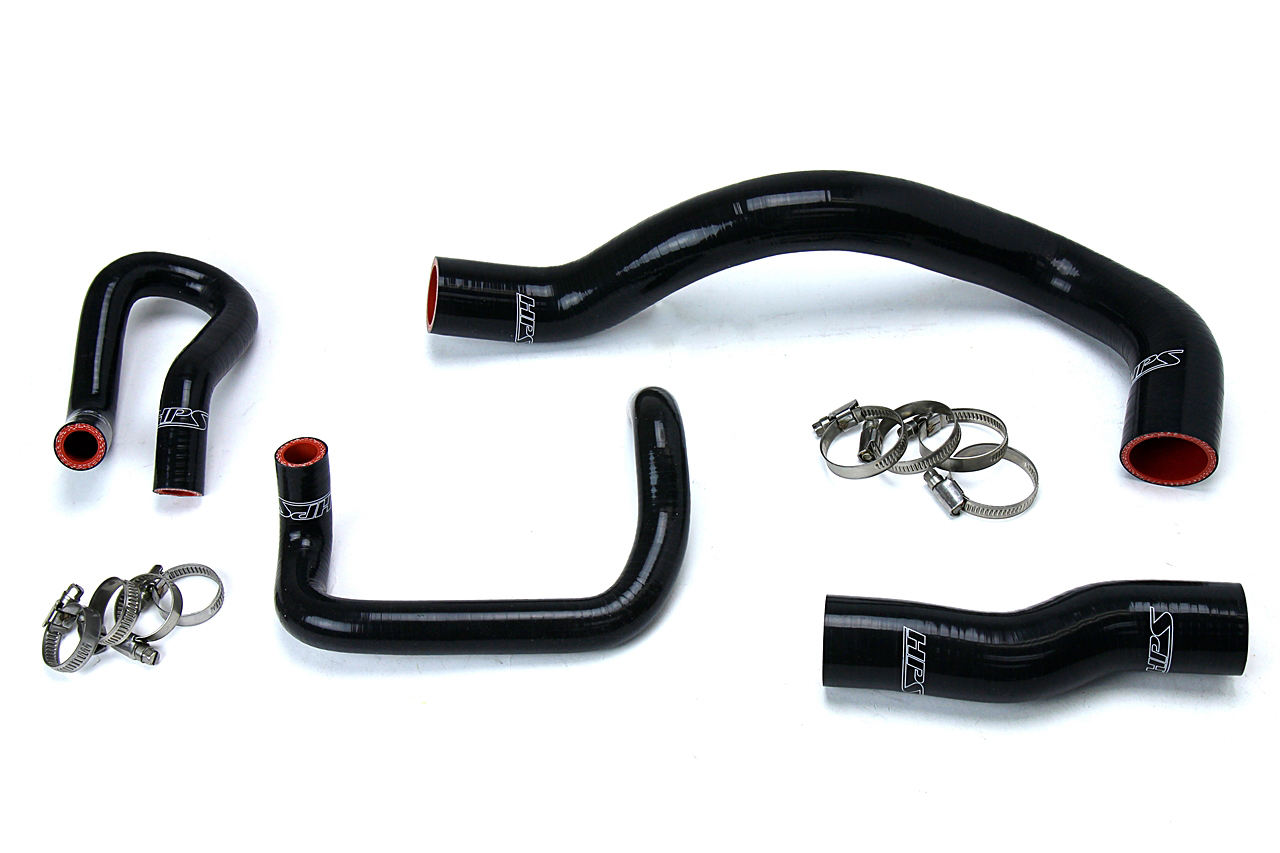 Evasive Motorsports HPS Radiator + Heater Hose (Black) Lexus IS300 0105