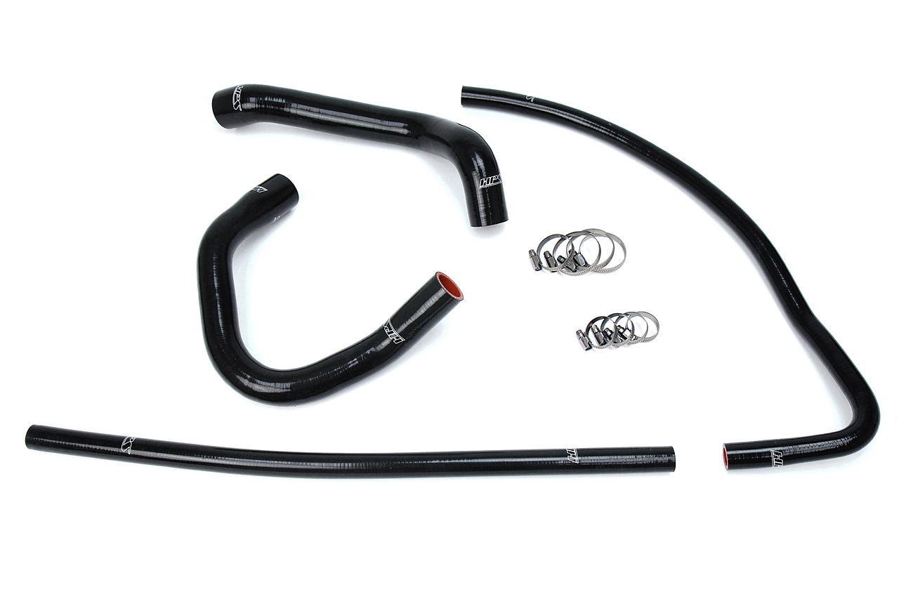 Evasive Motorsports HPS Radiator + Heater Hose (Black) Jeep Grand