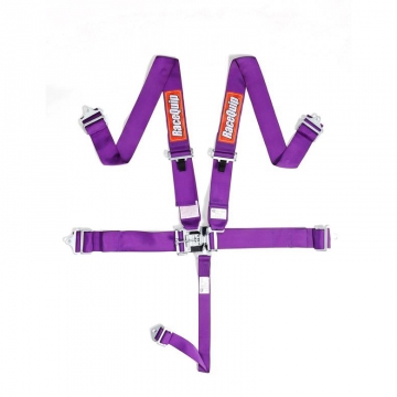 RaceQuip 5-point Latch & Link Harness Assembly - Purple