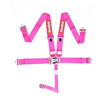RaceQuip 5-point Latch & Link Harness Assembly - Pink