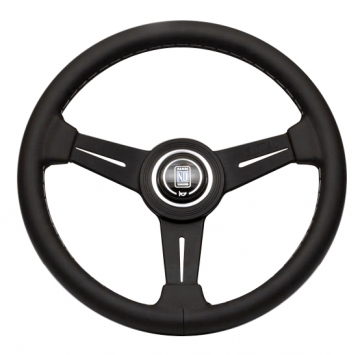 Nardi Classic - 330mm (Black Leather / Black)