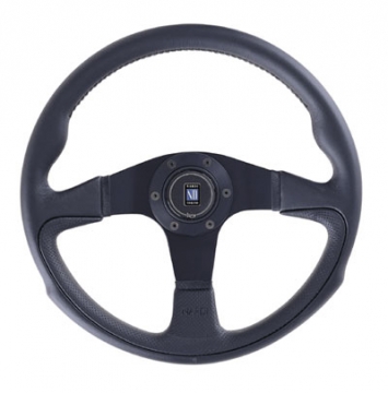 Nardi Challenge - 350mm (Black Leather)