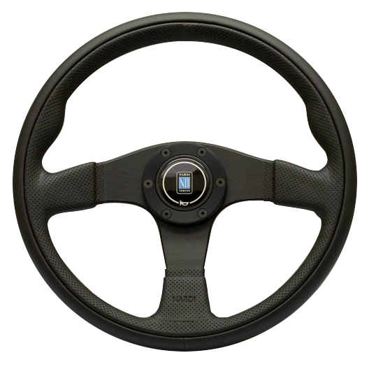 Evasive Motorsports: Nardi Twin - 350mm (Black / Black)
