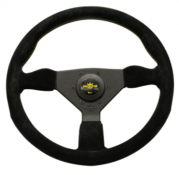 Personal Grinta - 350mm (Black Suede / Yellow Stitch)