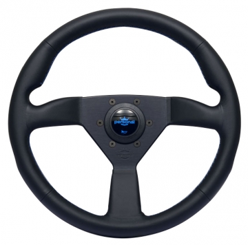 Personal Neo Eagle - 340mm (Black Leather / Blue Stitch)