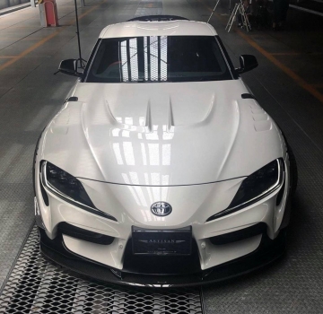 Artisan Spirits Black Label Bonnet Hood (FRP) - Toyota GR Supra 2020+