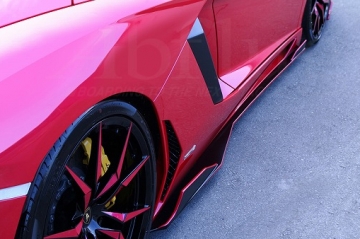 Abflug Side Skirt (CFRP) - Lamborghini Aventador 11+