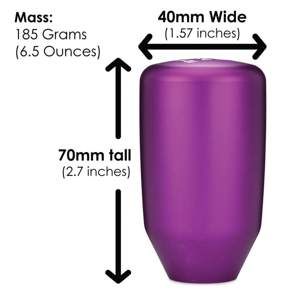 Evasive Motorsports: Acuity ESCO-T6 Aluminum Shift Knob (Satin