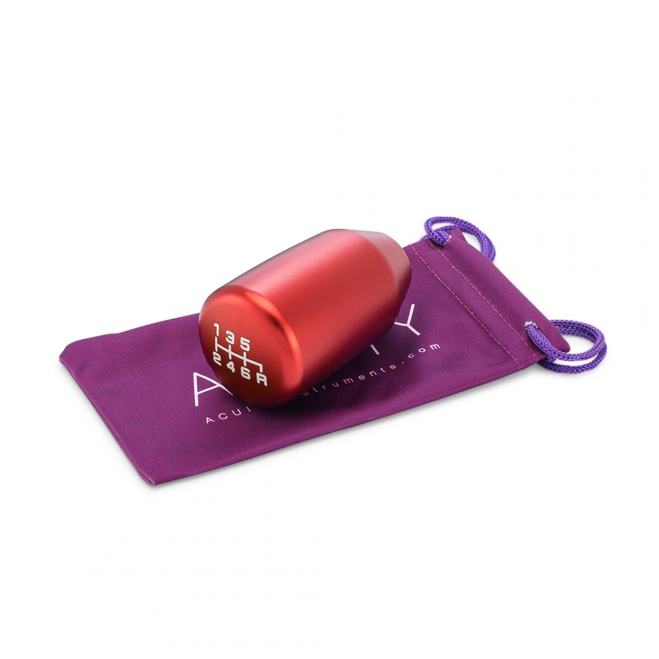 Evasive Motorsports: Acuity ESCO-T6 Aluminum Shift Knob (Satin Red