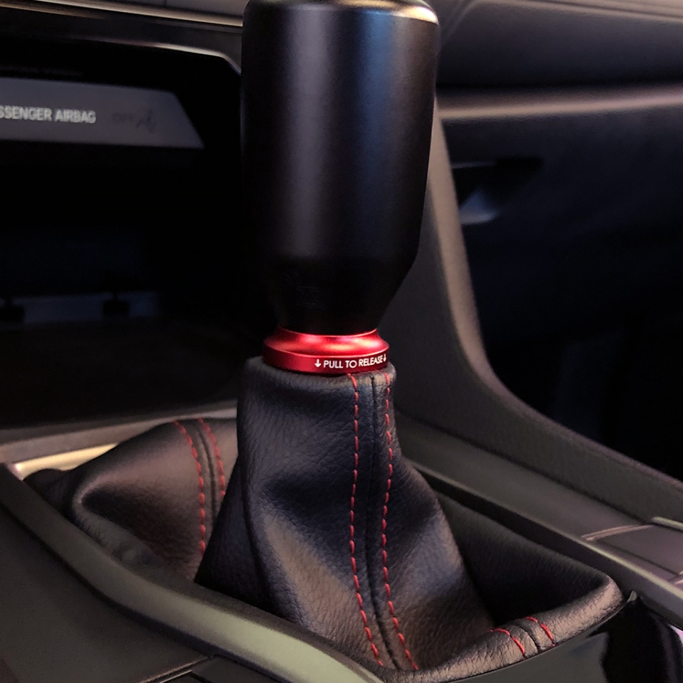 Aluminium Shift Boot Collar Binding Nut Shift Knob M10x1.5 For Honda For Acura