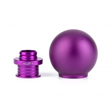 Acuity POCO Low-Profile Shift Knob (Satin Purple) - Most Acura / Honda 10x1.5