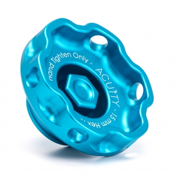 Acuity Podium Oil Cap (Satin Teal): Honda / Acura B, D,F, H, I, J, K, L& R Series Engines