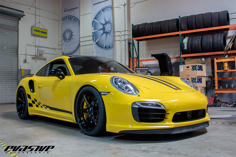 Evasive Motorsports: Advan GT Wheel for Porsche - 21x9.5 / Offset