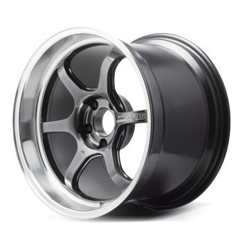 Advan Racing R6 Wheel - 18x7.5 / Offset +47 / 5x114.3 (Machining & Racing Hyper Black)