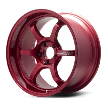 Advan Racing R6 Wheel - 18x8.0 / Offset +45 / 5x114.3 (Racing Candy Red)