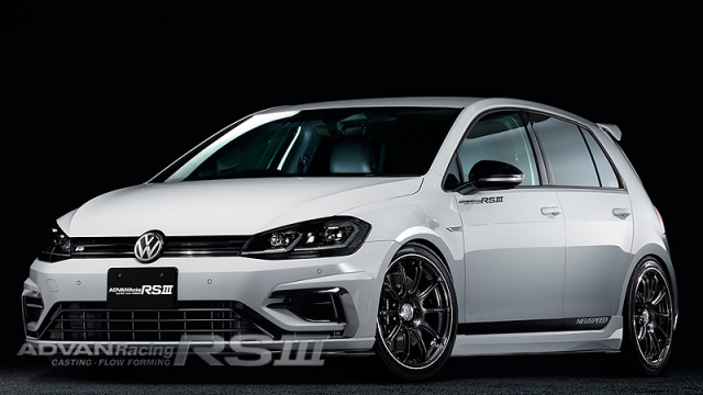 タイヤ・ホイール ADVAN Racing RSII for MERCEDES, AUDI, VW Advan Racing Wheel RSIII | 19X8.0 +45 5-120 | Black