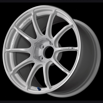 Advan RSIII Wheel - 18x7.5 / Offset +48 / 5x114.3 (Racing White Metallic & Ring)
