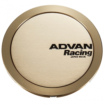 Advan Center Cap - Full Flat Cap (Light Gold Alumite) - 73mm