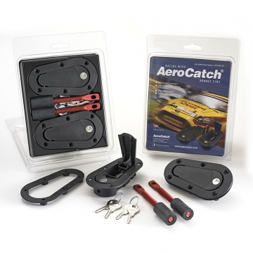 AeroCatch Plus Flush Locking Black