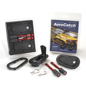 AeroCatch Flush Locking Black