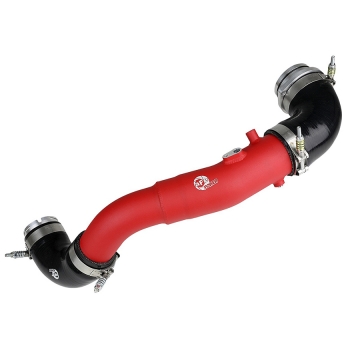 aFe Power BladeRunner 2-1/2" to 3" Hot Side Intercooler Tube (Red) - Toyota Supra A90 3.0L 2020+