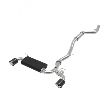 aFe Takeda 304 Stainless Steel Cat Back Exhaust System (Carbon Fiber Tips) - Toyota Supra A90 3.0 B58 2020+