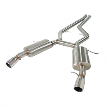 aFe Power Cat-Back Exhaust - BMW 335i E90/92 07-10 3.0L tt SS-304 Pol-Dual