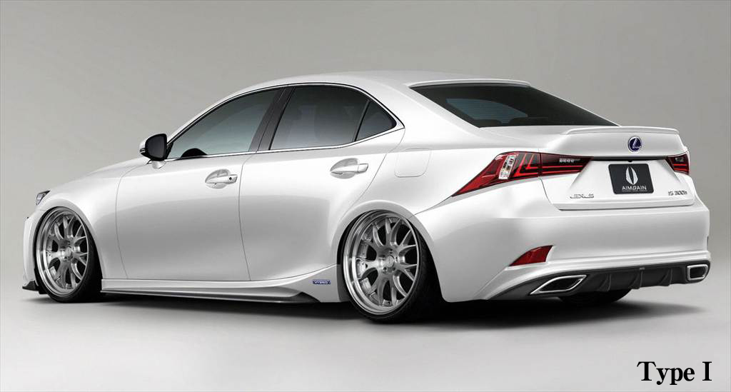 Evasive Motorsports Performance Parts For The Driven Aimgain Rear Under Spoiler Type 1 Lexus Is Is350 300h Is250 F Sport 14 Cf Frp Wrapped W Carbon