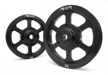 Alta Performance Lightened Crank Pulleys - Mini Cooper R53 Supercharged Engine