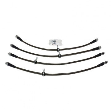 AMS Performance Stainless Steel Brake Lines (Front and Rear) - Mitsubishi EVO X 08-15