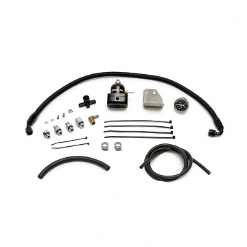 AMS Performance Fuel Pressure Regulator Kit (Black) - Mitsubishi EVO X 08-15