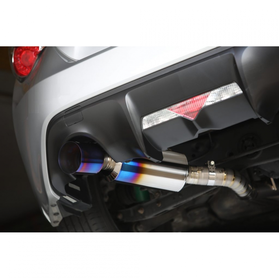 Evasive Motorsports: Amuse R1 Titan Blue Flame Exhaust - Scion FR