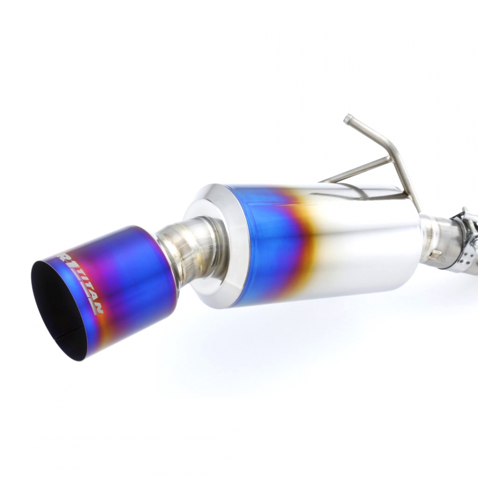 Evasive Motorsports: Amuse R1 Titan Blue Flame Exhaust - Scion FR