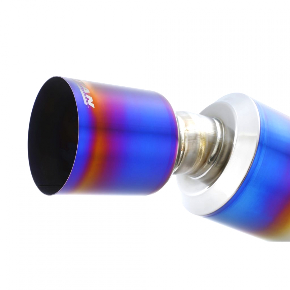 Evasive Motorsports: Amuse R1 Titan Blue Flame Exhaust - Scion FR