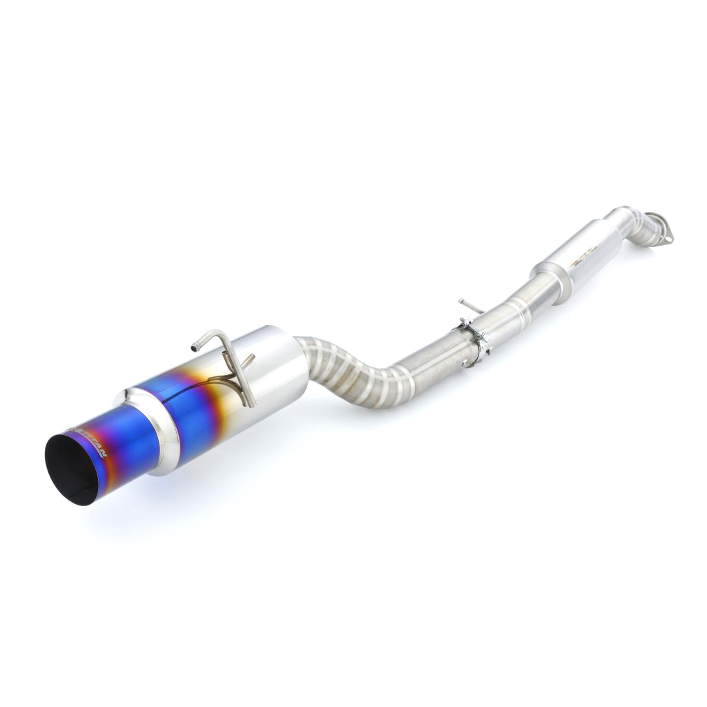Evasive Motorsports: Amuse R1 Titan Blue Flame Exhaust - Nissan