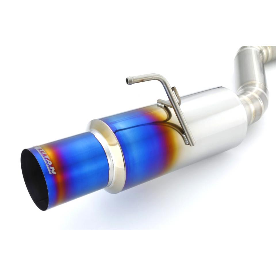 【amam】フリンジタンク Evasive Motorsports: Amuse R1 Titan Blue Flame Exhaust
