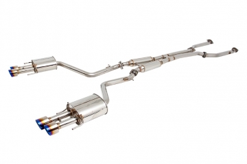 A'PEX-i N1-X Evolution Extreme Catback Exhaust (Titanium Tips) - Lexus GS350 RWD 13-20