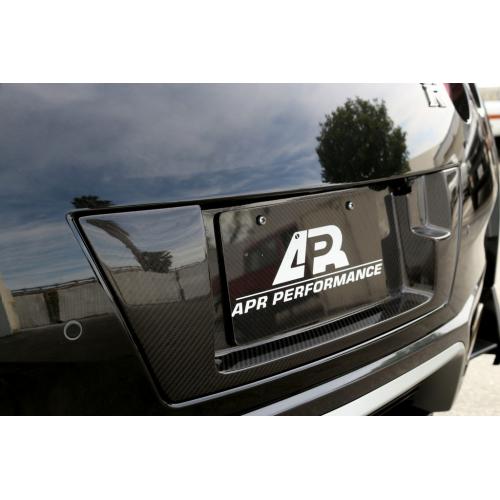 Godzilla GTR 100% Carbon Fiber License Plate Frame - Reflective / Premium