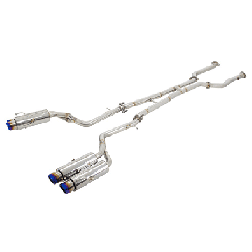 A'PEX-i N1 Evolution-X Catback Exhaust (Non-Resonated / Titanium Tips) - Lexus RC-F 2015+