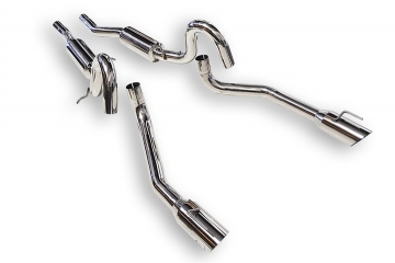ARK Performance DT-S Exhaust System (Polished) - Ford Mustang 99-04