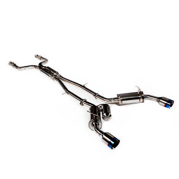 Evasive Motorsports ARK Performance GRiP Exhaust System (Polished) Infiniti Q50 Hybrid / 3.7