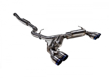 ARK Performance GRiP Exhaust System (Burnt) - Subaru WRX / STI Hatchback 08-14